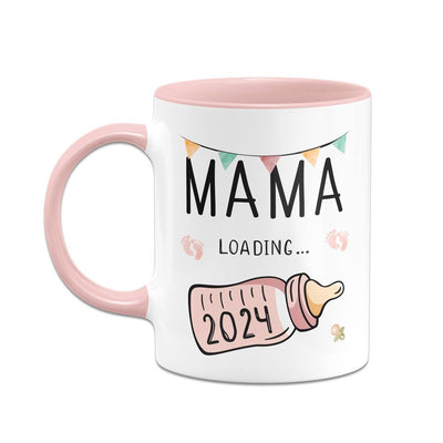 Bild: Tasse - Mama loading mit Babyflasche Geschenkidee