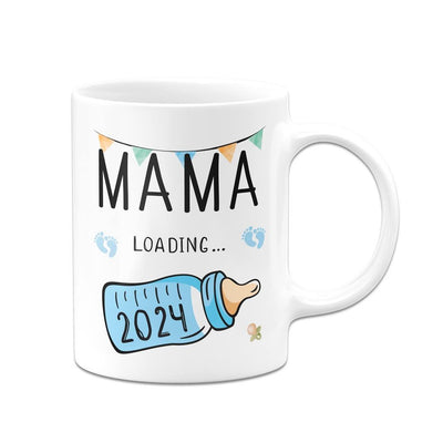 Bild: Tasse - Mama loading mit Babyflasche Geschenkidee