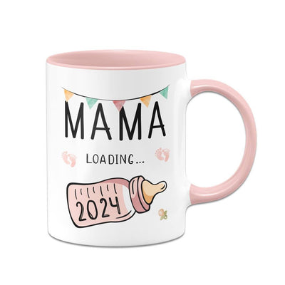 Bild: Tasse - Mama loading mit Babyflasche Geschenkidee