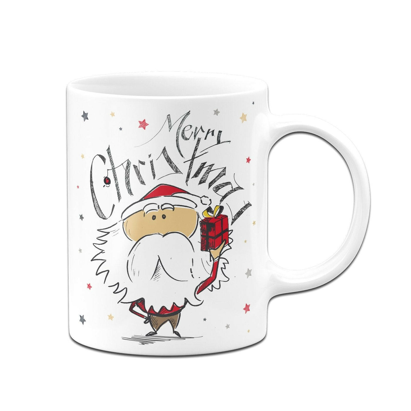 Bild: Tasse - Merry Christmas - Weihnachtsmann Geschenkidee