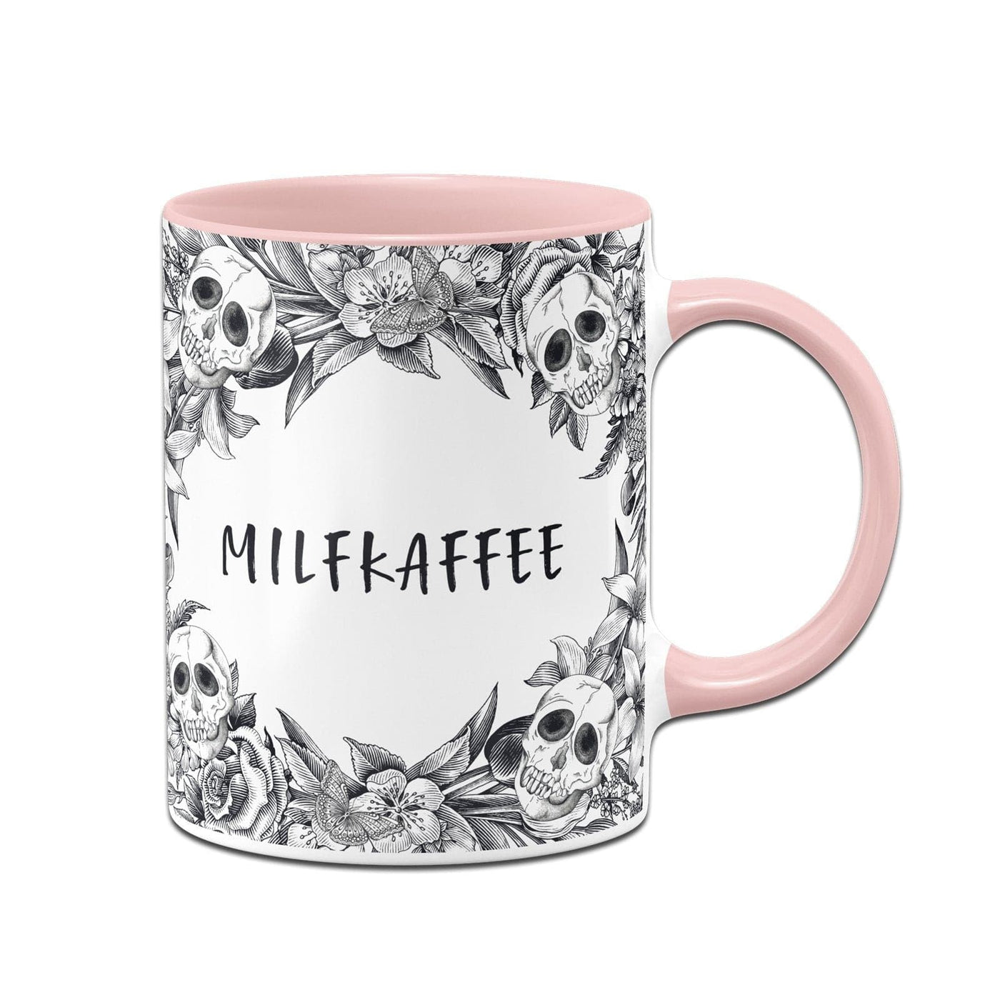 Bild: Tasse - Milfkaffee - Skull Statement Geschenkidee