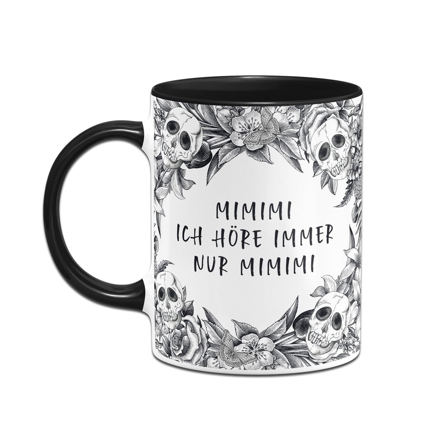 Bild: Tasse - Mimimi Ich höre immer nur Mimimi - Skull Statement Geschenkidee