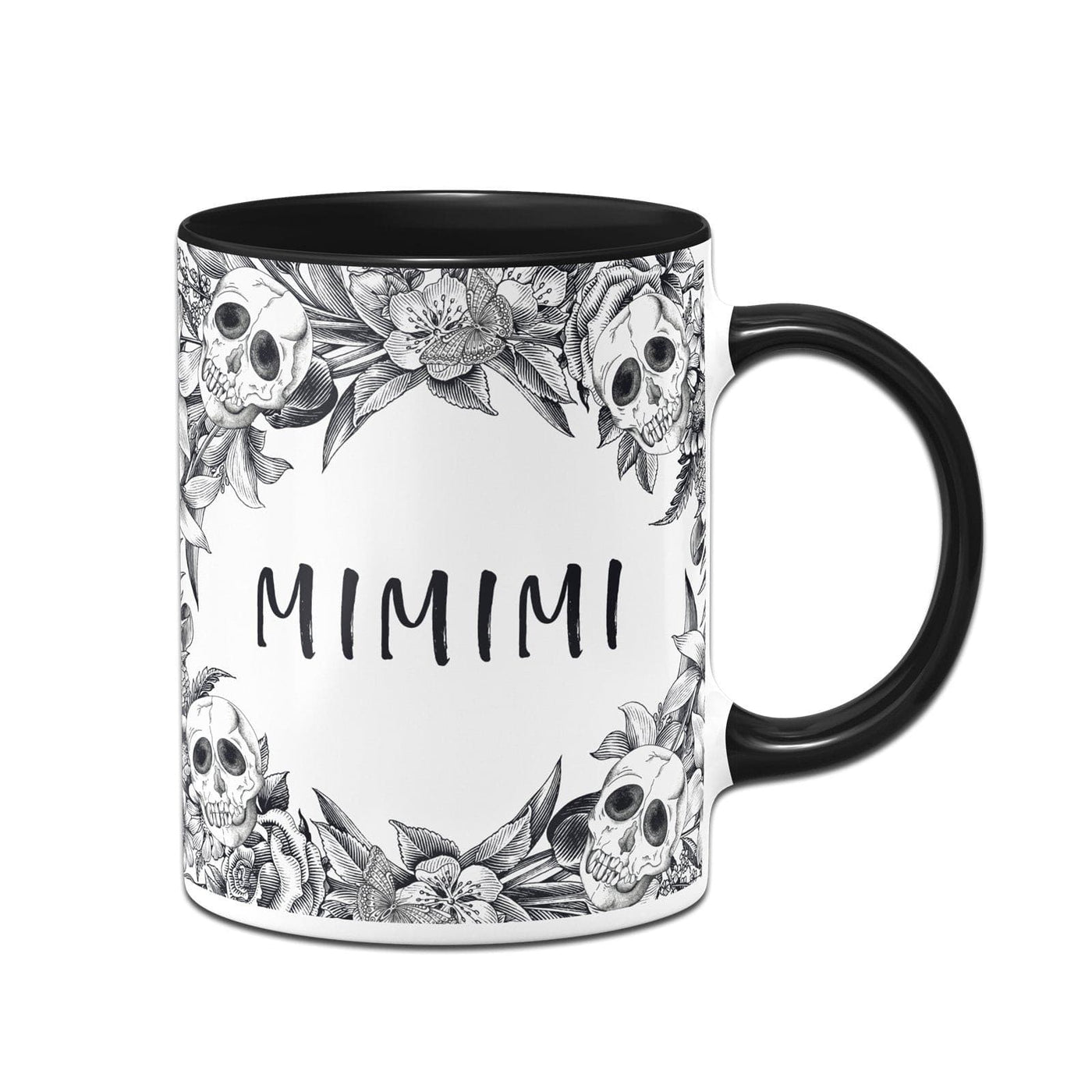 Bild: Tasse - Mimimi - Skull Statement Geschenkidee