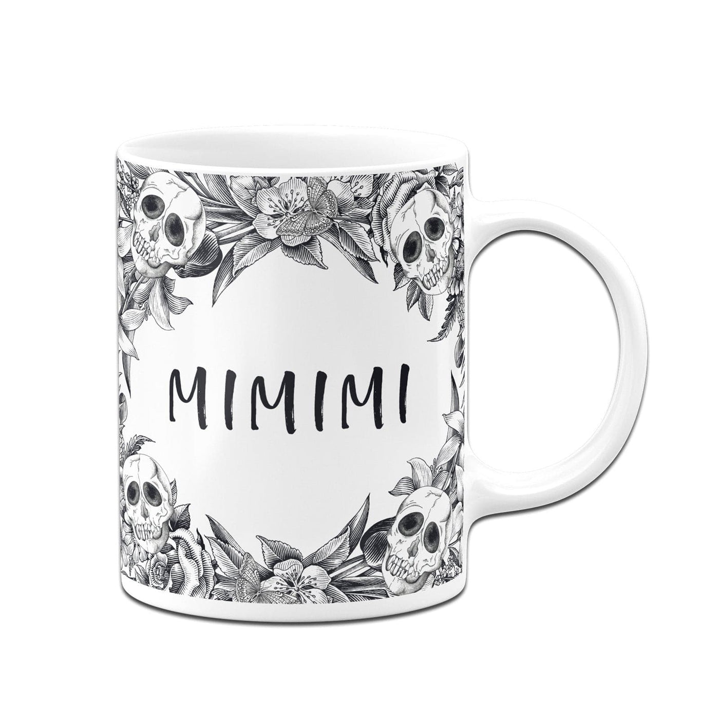 Bild: Tasse - Mimimi - Skull Statement Geschenkidee