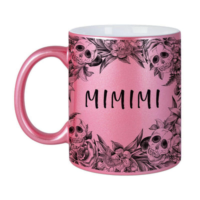 Bild: Tasse - Mimimi - Skull Statement Metallic-Edition Geschenkidee