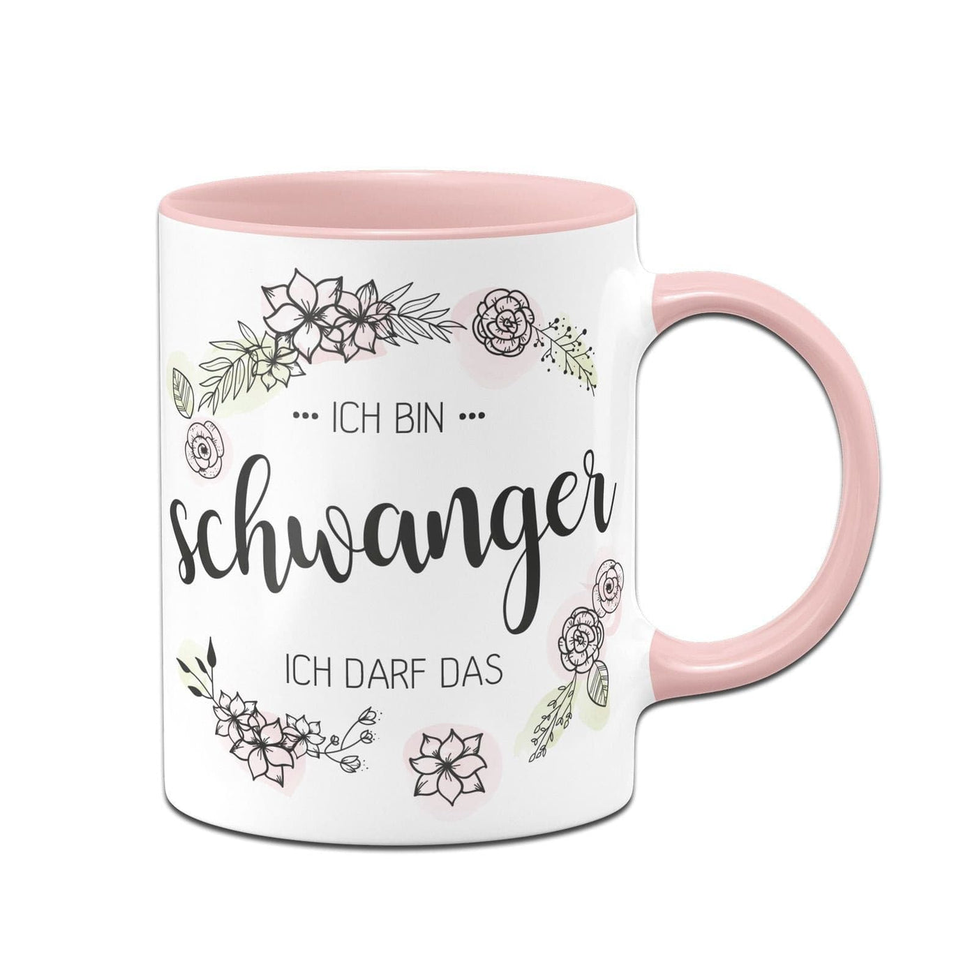 Bild: Tasse - Ich Bin schwanger Ich darf das Geschenkidee