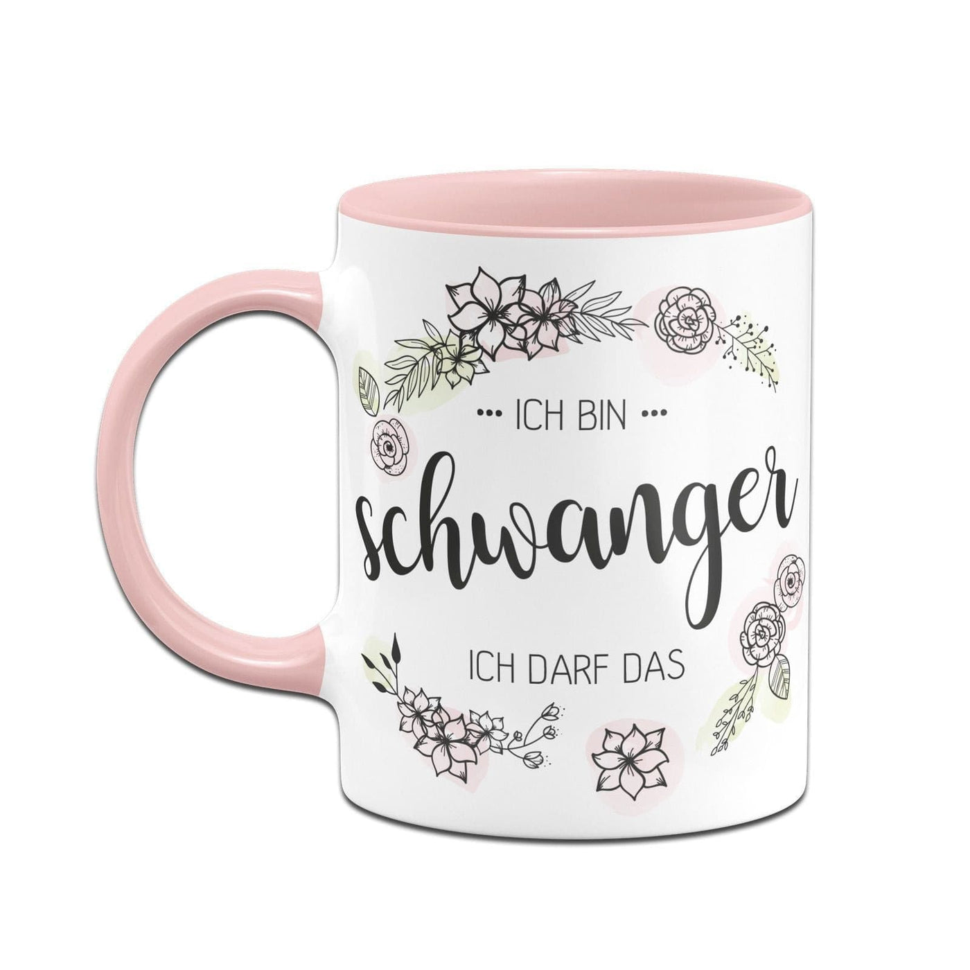 Bild: Tasse - Ich Bin schwanger Ich darf das Geschenkidee