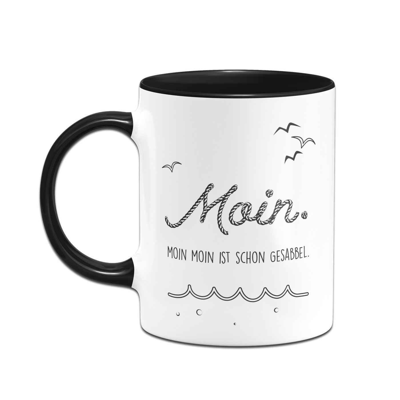 Bild: Tasse - Moin Moin ist schon gesabbel Geschenkidee