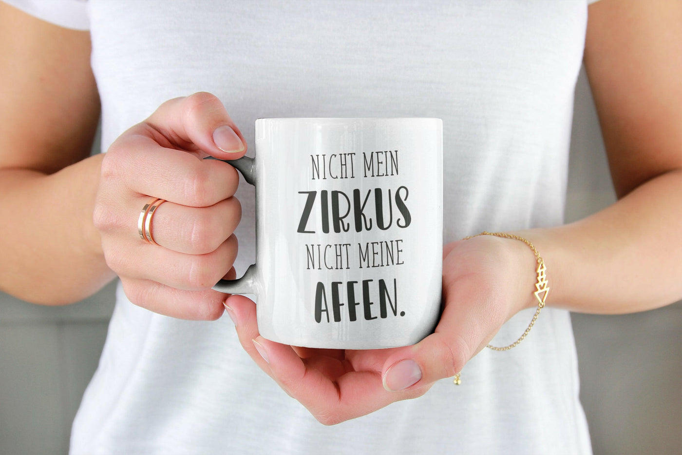 Bild: Tasse - Nicht mein Zirkus nicht meine Affen. - Sammeledition Geschenkidee