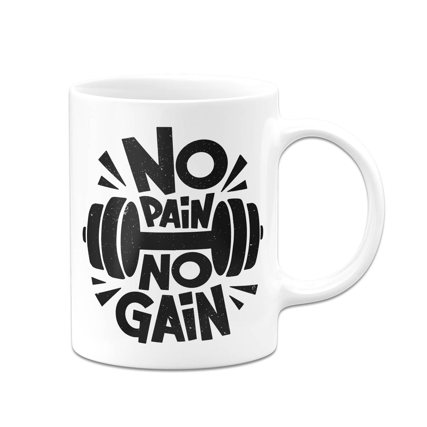 Bild: Tasse - No pain, no gain Geschenkidee
