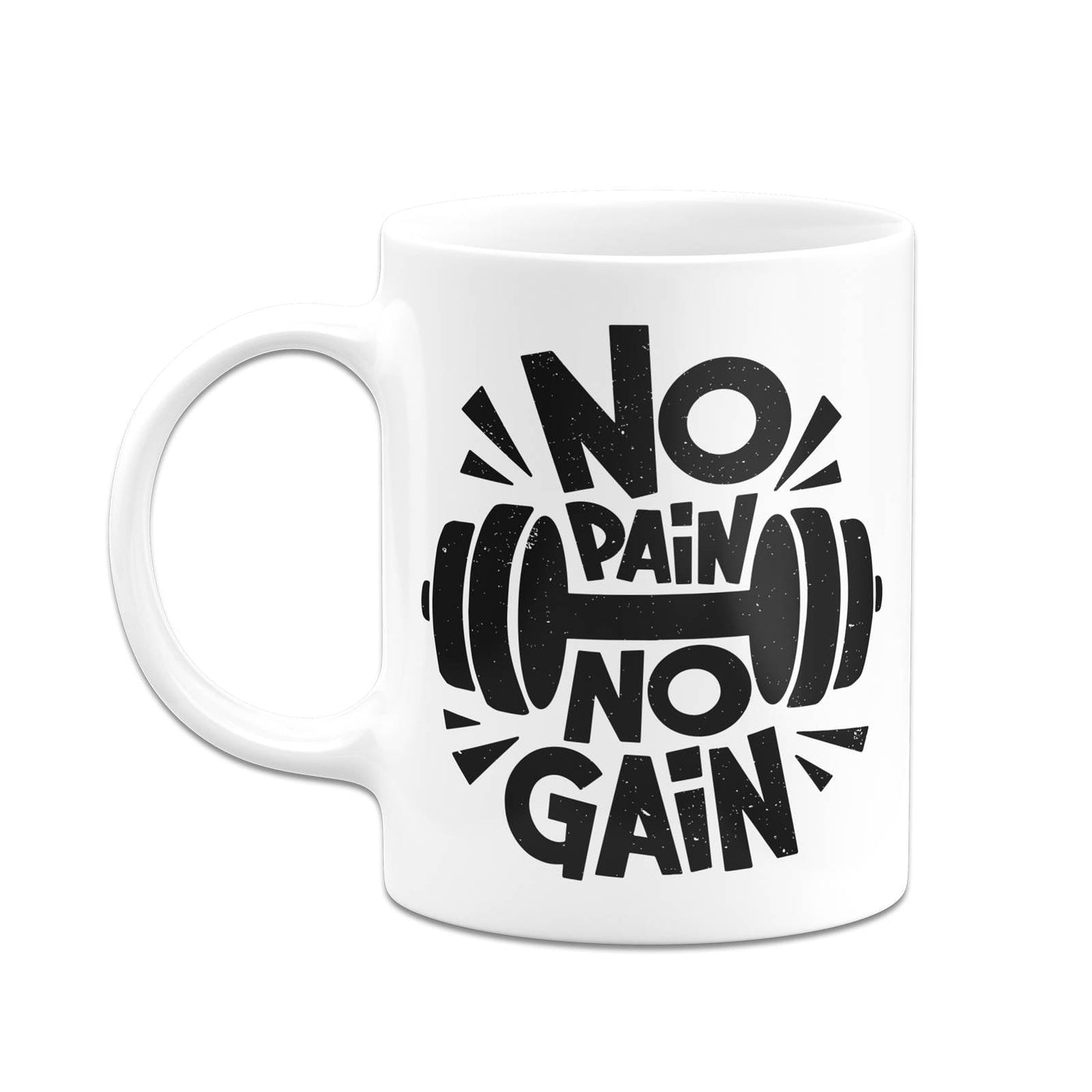 Bild: Tasse - No pain, no gain Geschenkidee