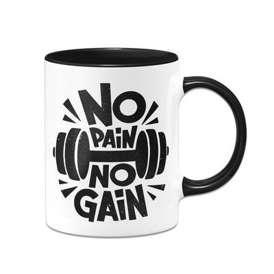 Bild: Tasse - No pain, no gain Geschenkidee