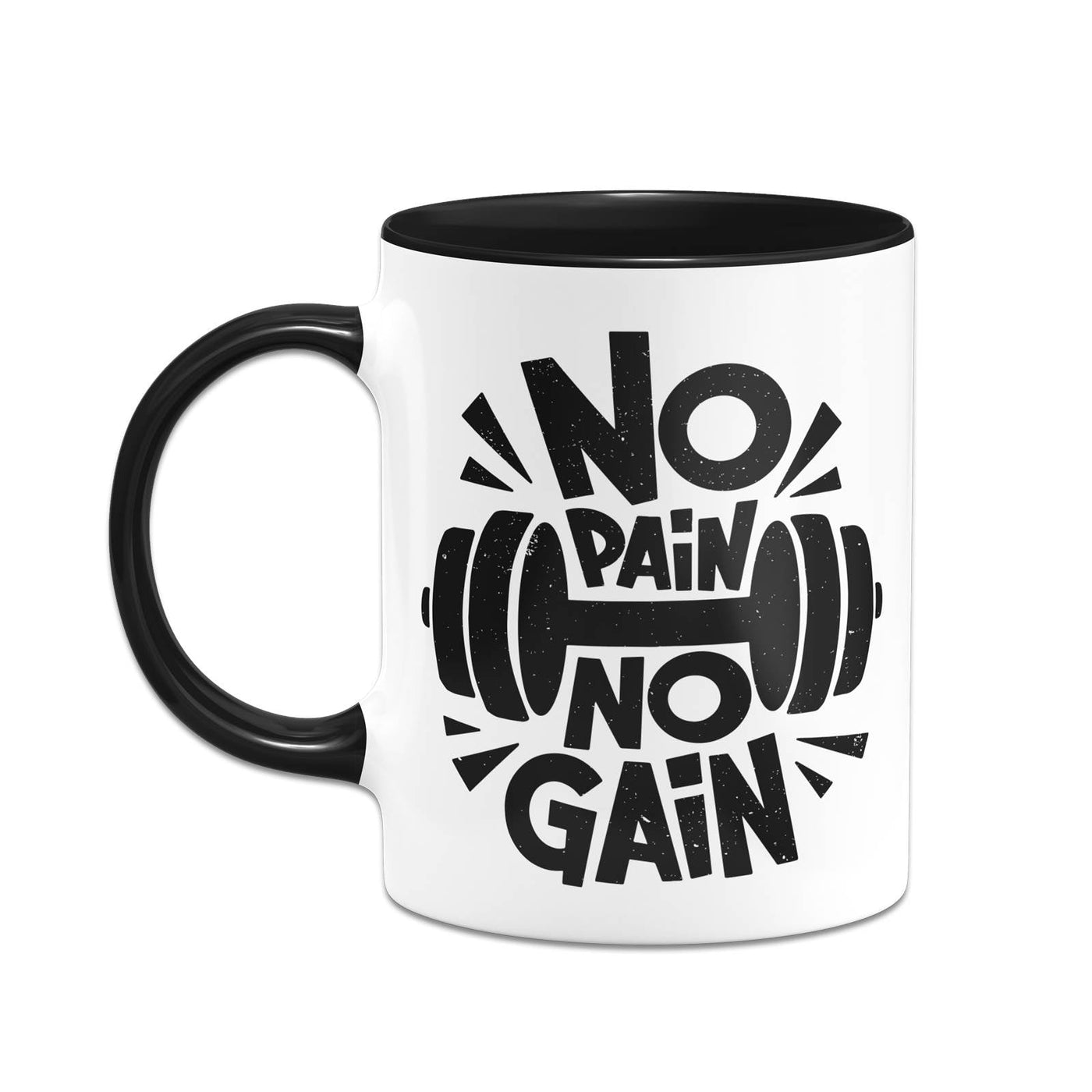 Bild: Tasse - No pain, no gain Geschenkidee