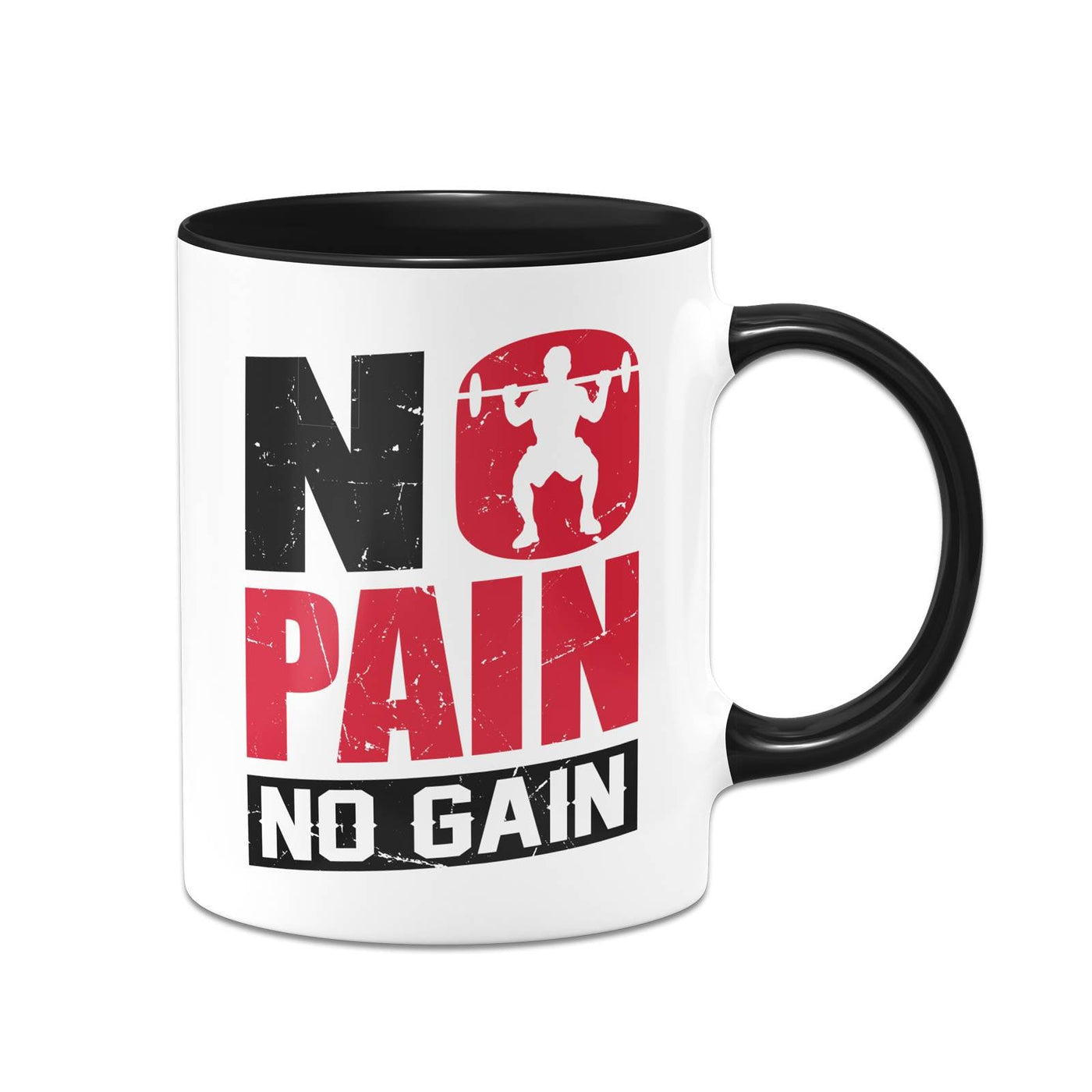 Bild: Tasse - No pain, no gain - V2 Geschenkidee