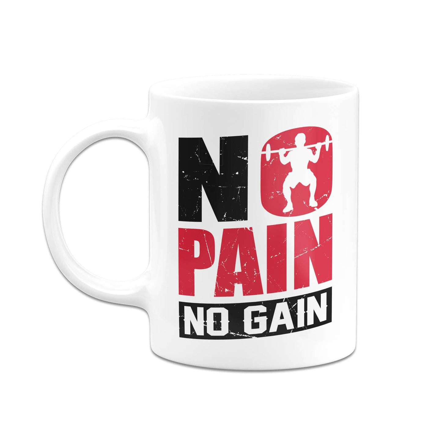 Bild: Tasse - No pain, no gain - V2 Geschenkidee