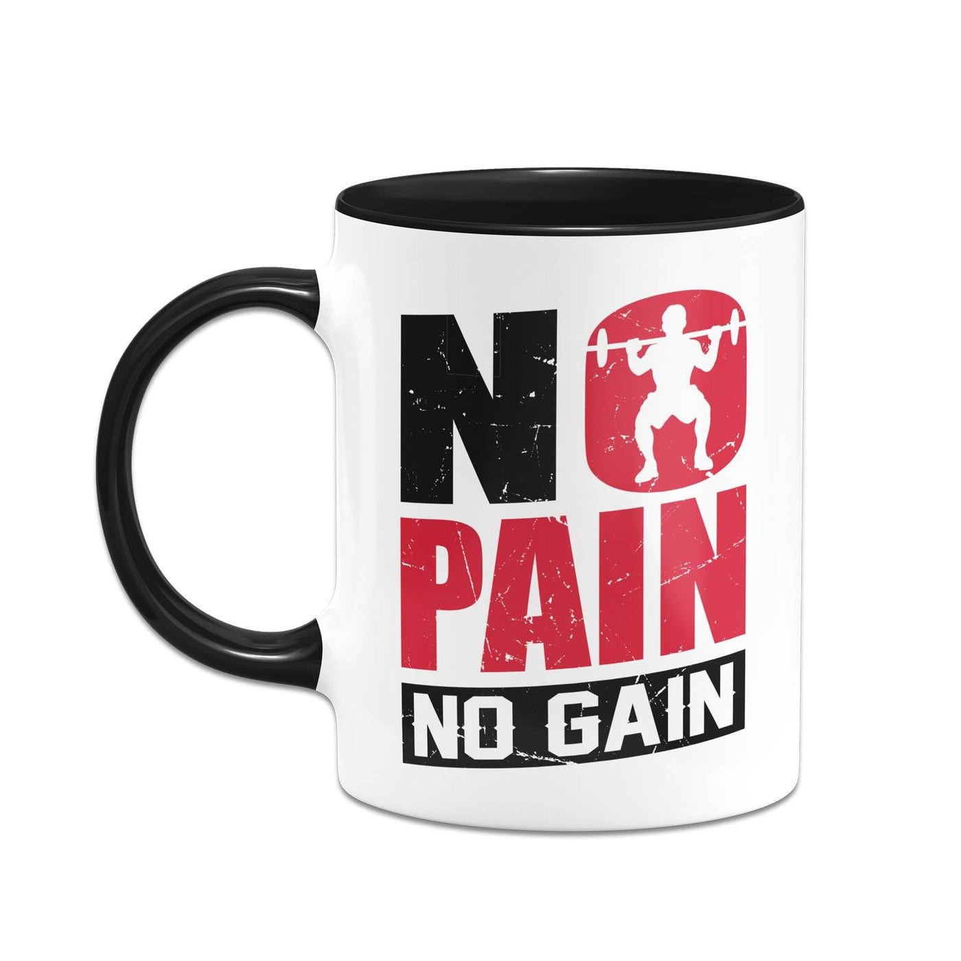 Bild: Tasse - No pain, no gain - V2 Geschenkidee