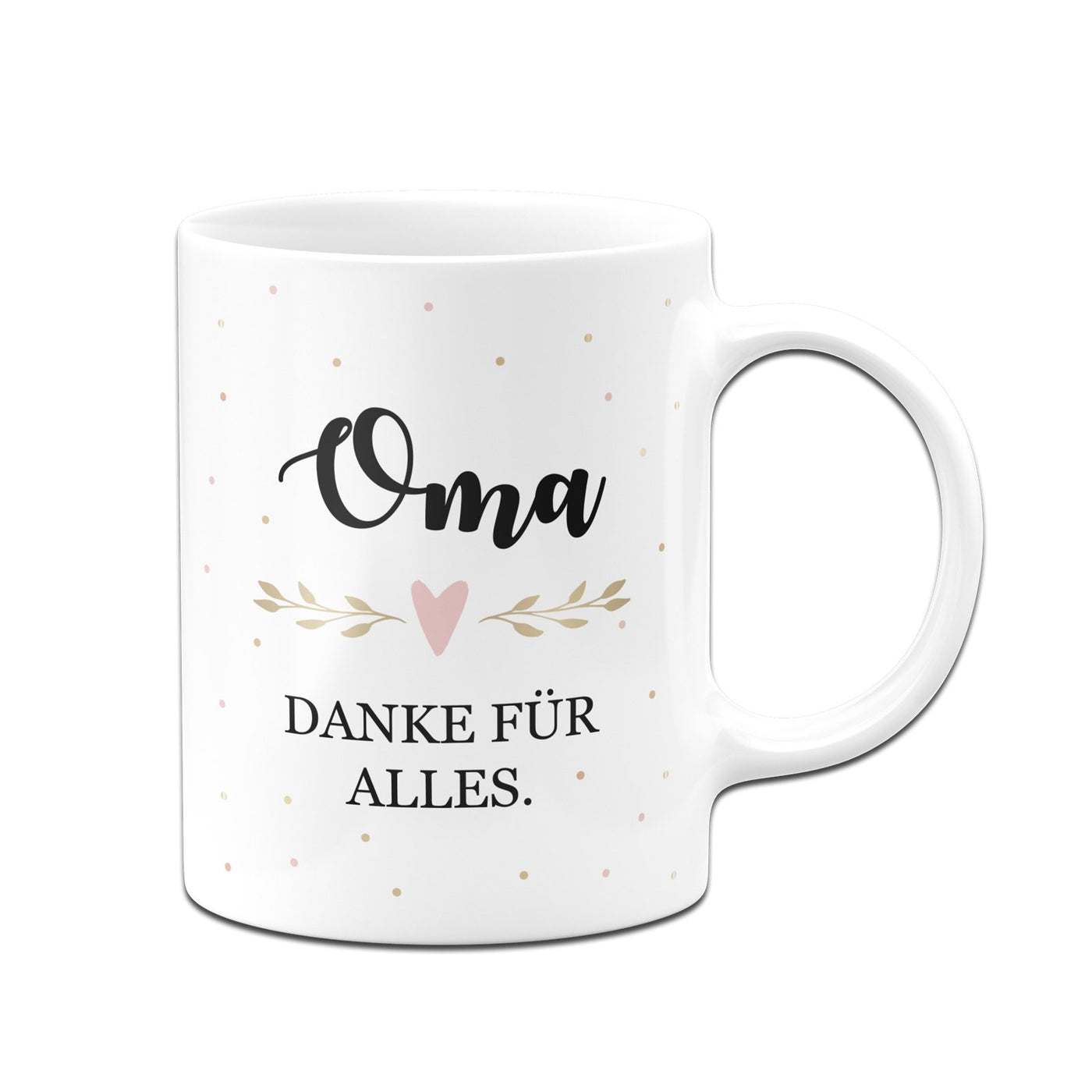 Bild: Tasse - Oma danke für alles. Geschenkidee