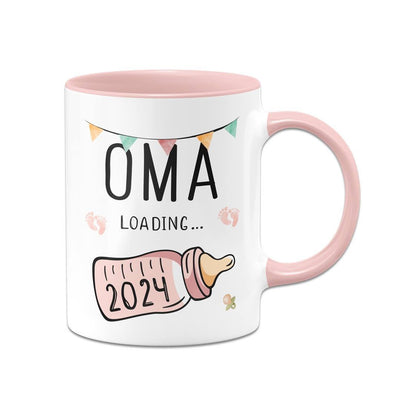 Bild: Tasse - Oma loading mit Babyflasche Geschenkidee