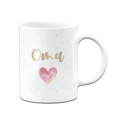 Bild: Tasse - Oma mit Herz Geschenkidee