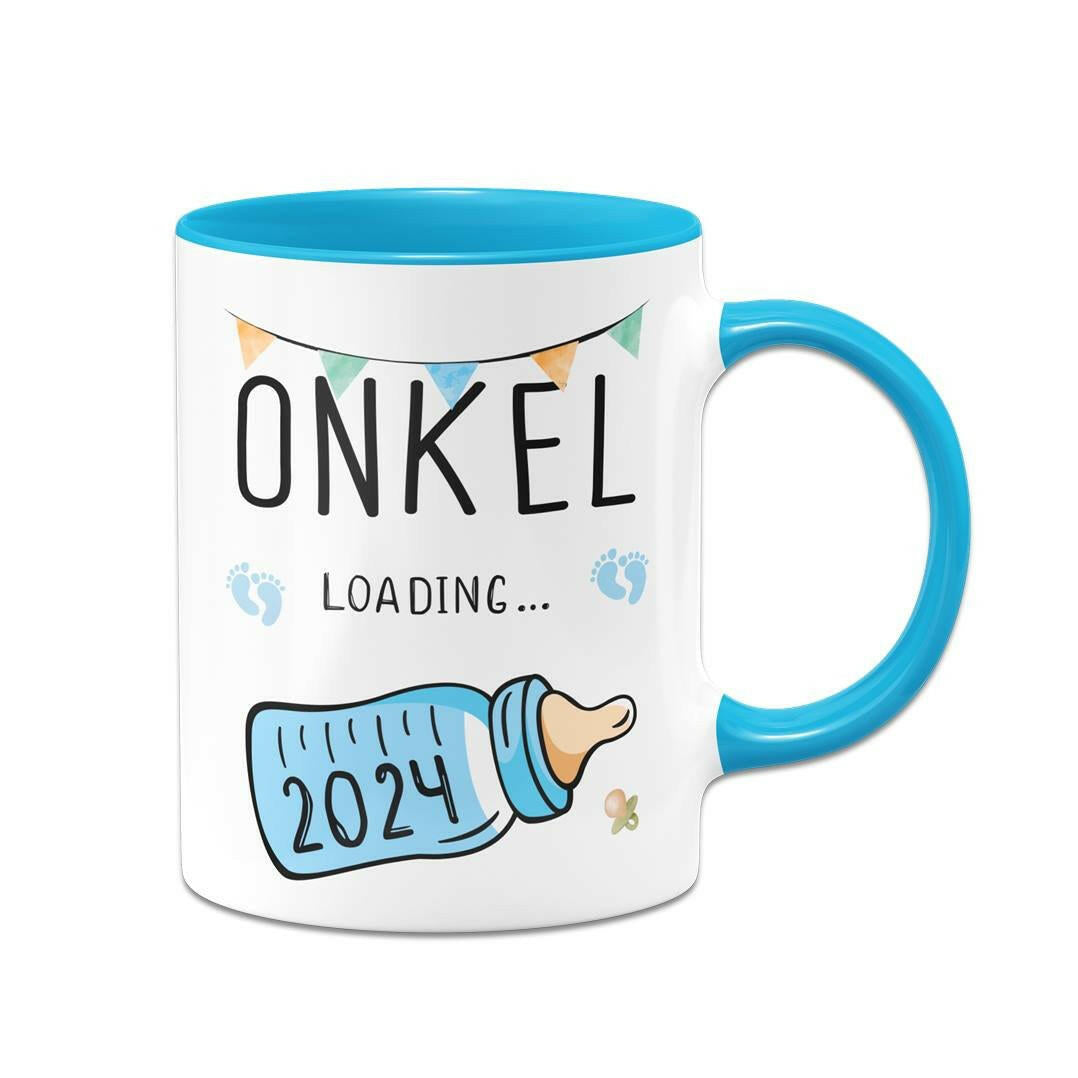 Bild: Tasse - Onkel loading mit Babyflasche Geschenkidee