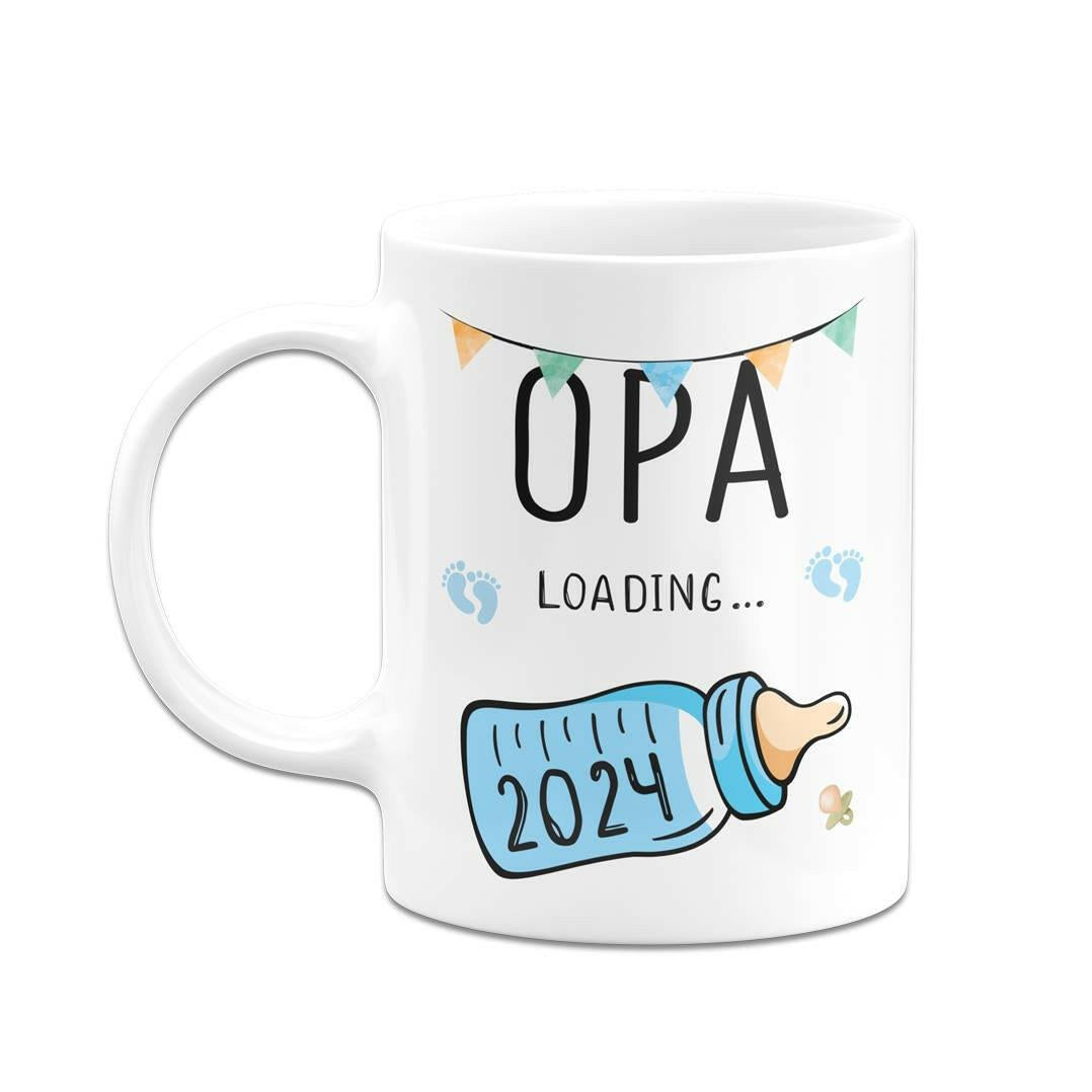 Bild: Tasse - Opa loading mit Babyflasche Geschenkidee