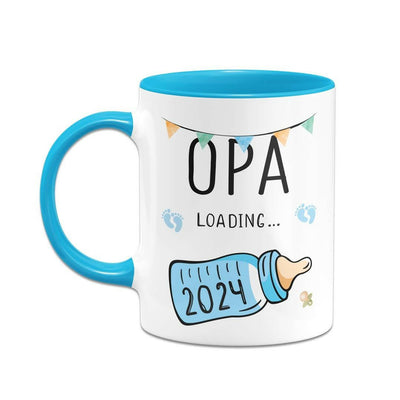 Bild: Tasse - Opa loading mit Babyflasche Geschenkidee