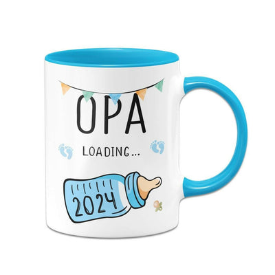 Bild: Tasse - Opa loading mit Babyflasche Geschenkidee