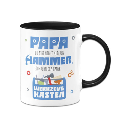 Bild: Tasse - Papa du bist nicht nur der Hammer, sondern der ganze Werkzeugkasten Geschenkidee