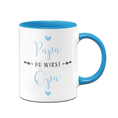 Bild: Tasse - Papa du wirst Opa V2 Geschenkidee