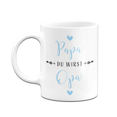 Bild: Tasse - Papa du wirst Opa V2 Geschenkidee