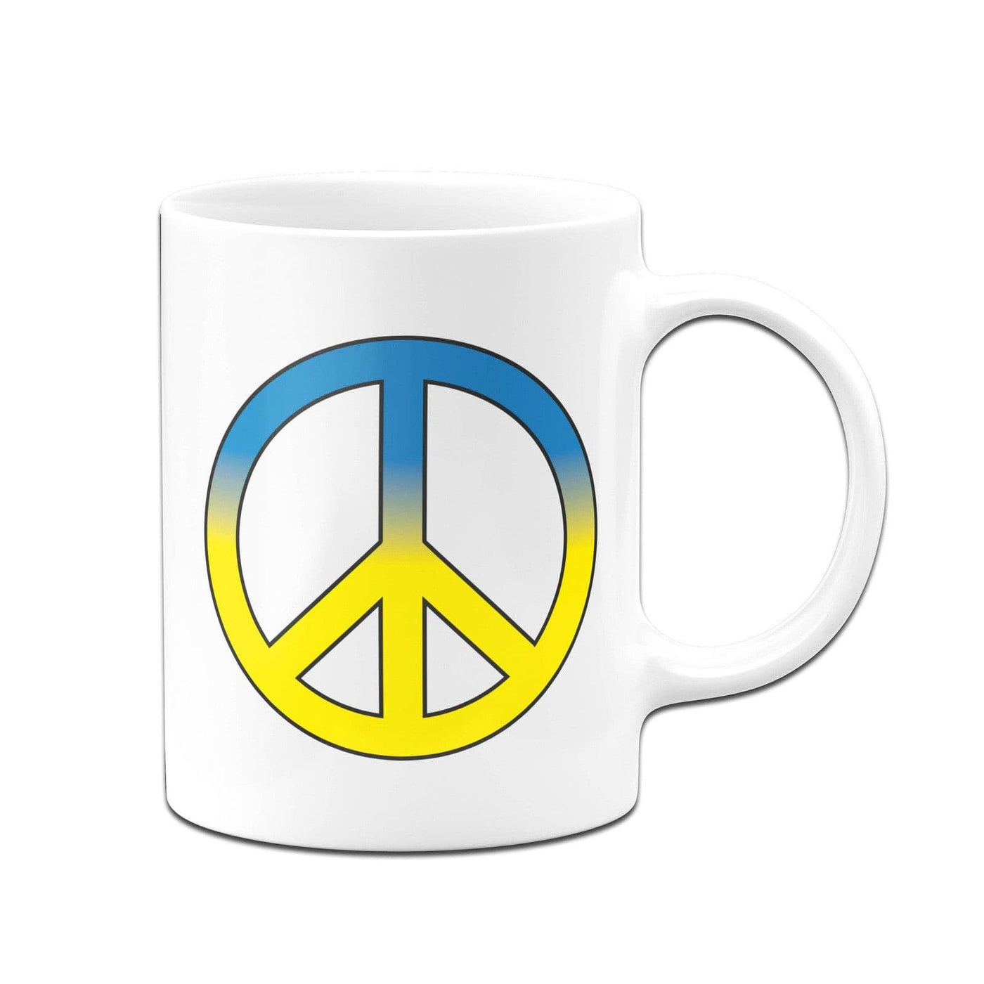 Bild: Tasse - Peace - Frieden für die Ukraine Geschenkidee