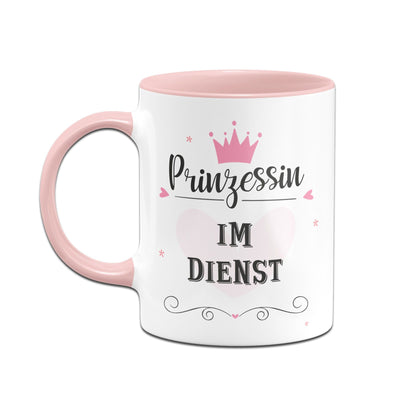 Bild: Tasse - Prinzessin im Dienst Geschenkidee