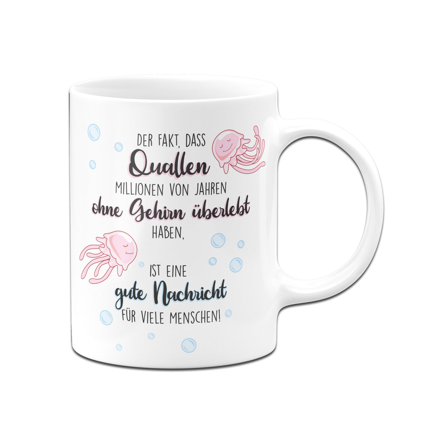 Bild: Tasse - Quallen überleben ohne Gehirn Geschenkidee