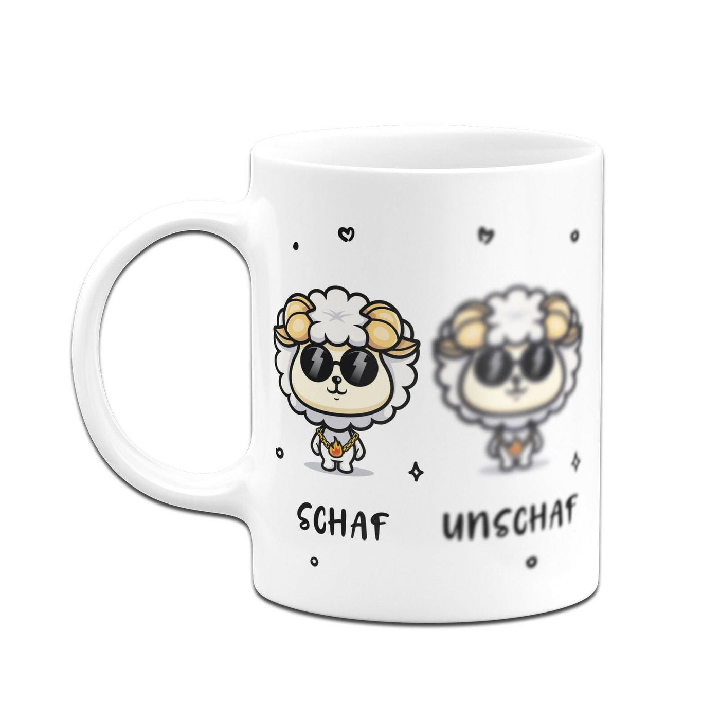 Bild: Tasse - Schaf & Unschaf Geschenkidee