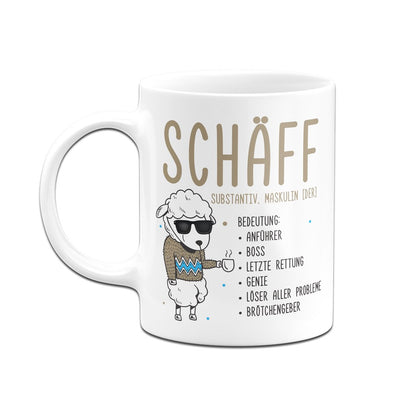 Bild: Tasse - Schäff - Chef Geschenkidee