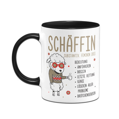 Bild: Tasse - Schäffin - Chefin Geschenkidee