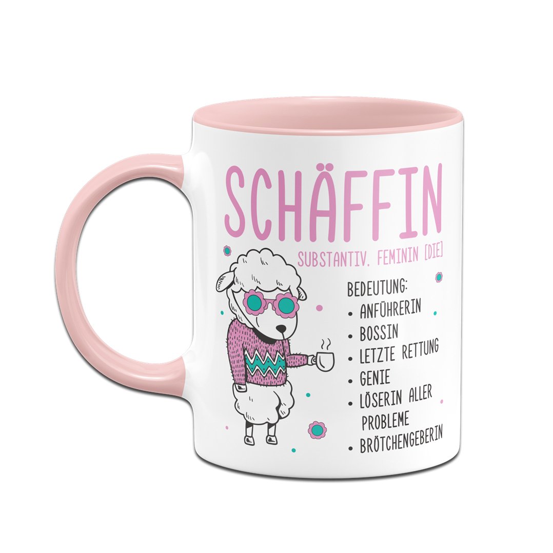 Bild: Tasse - Schäffin - Chefin Geschenkidee