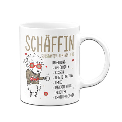 Bild: Tasse - Schäffin - Chefin Geschenkidee