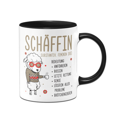 Bild: Tasse - Schäffin - Chefin Geschenkidee