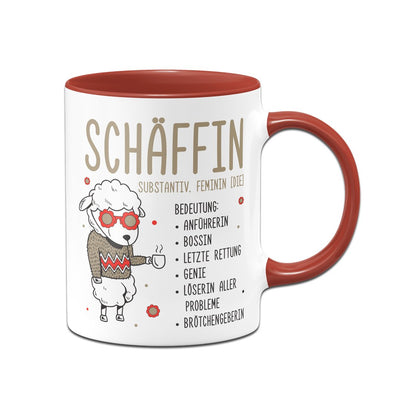 Bild: Tasse - Schäffin - Chefin Geschenkidee