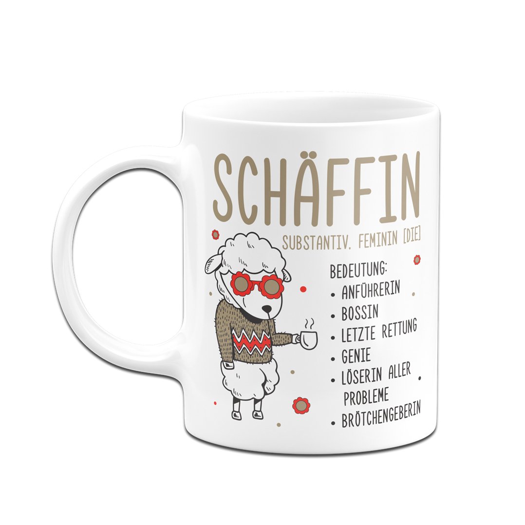 Bild: Tasse - Schäffin - Chefin Geschenkidee