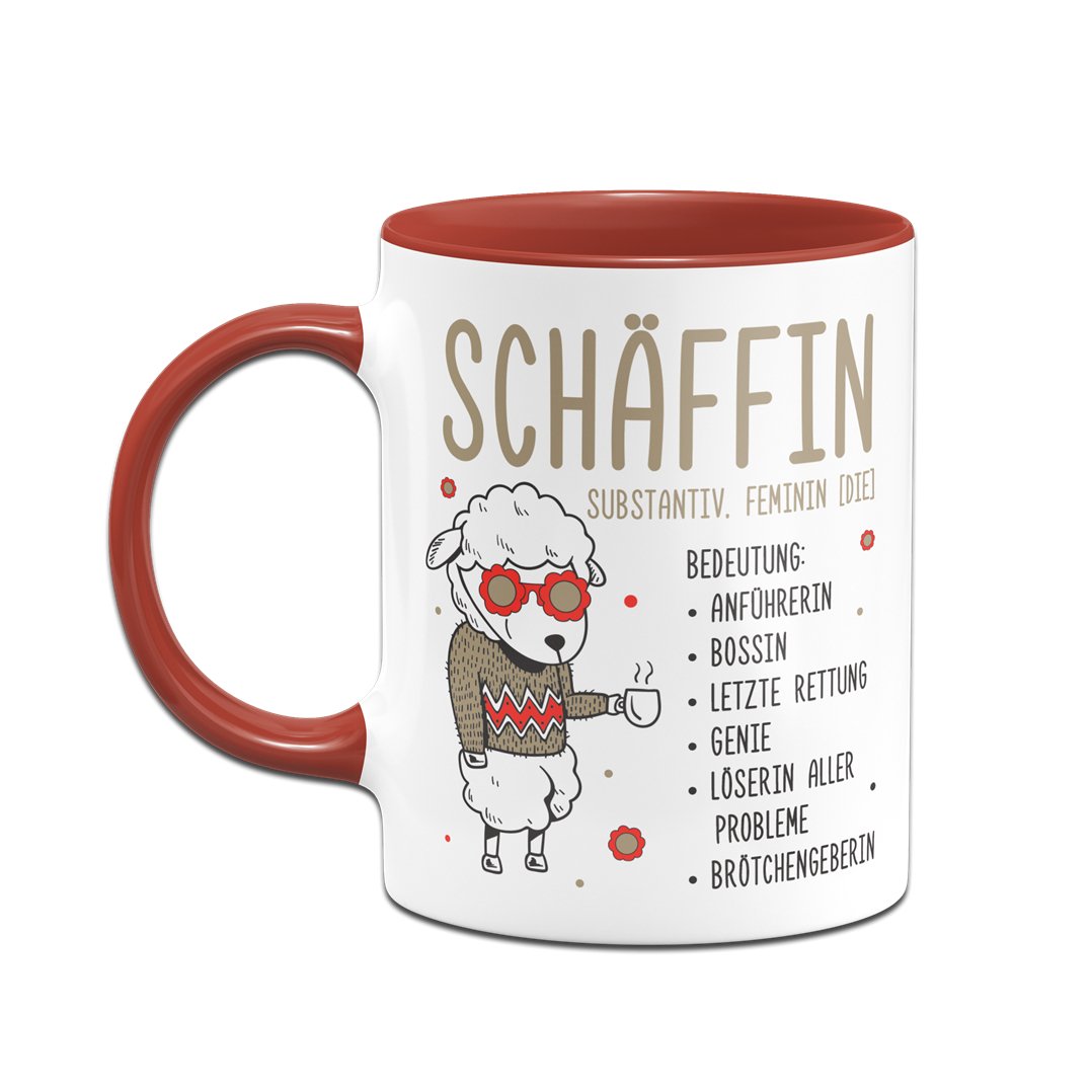 Bild: Tasse - Schäffin - Chefin Geschenkidee