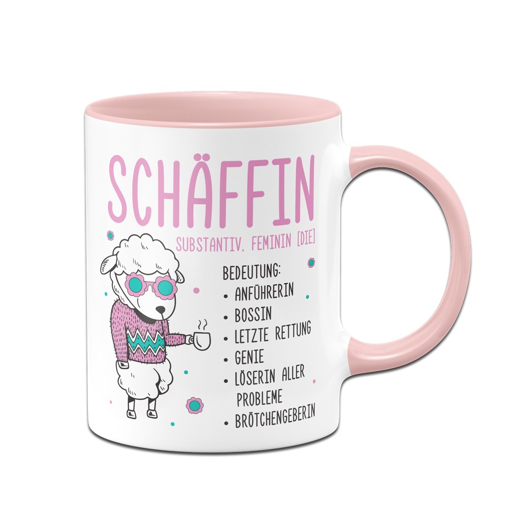 Bild: Tasse - Schäffin - Chefin Geschenkidee