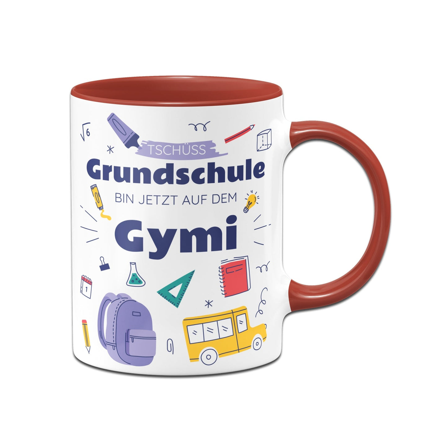 Bild: Tasse Schulwechsel - Tschüss Grundschule - Bin jetzt auf dem Gymi Geschenkidee