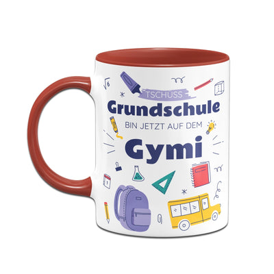 Bild: Tasse Schulwechsel - Tschüss Grundschule - Bin jetzt auf dem Gymi Geschenkidee