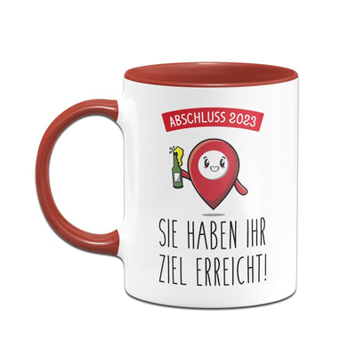 Bild: Tasse - Sie haben Ihr Ziel erreicht! Abschluss 2023 Geschenkidee