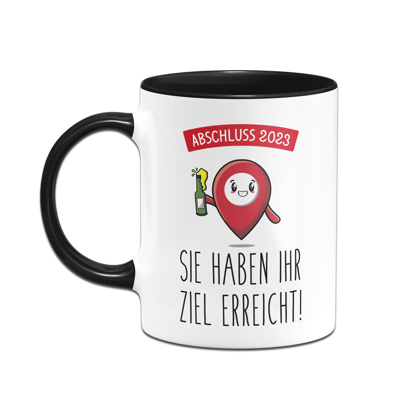 Bild: Tasse - Sie haben Ihr Ziel erreicht! Abschluss 2023 Geschenkidee