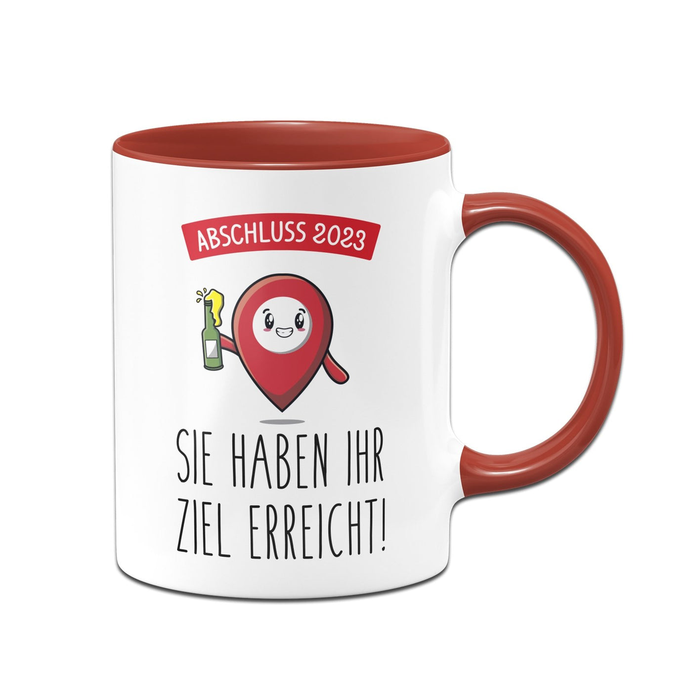 Bild: Tasse - Sie haben Ihr Ziel erreicht! Abschluss 2023 Geschenkidee