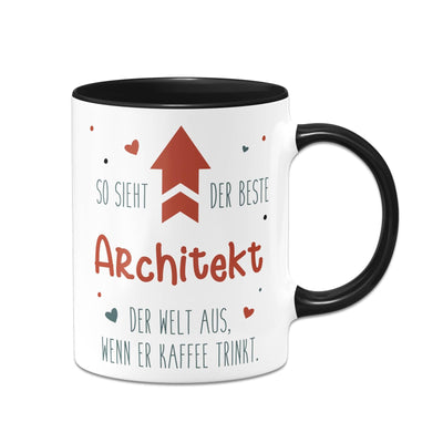 Bild: Tasse - So sieht der beste Architekt der Welt aus, wenn er Kaffee trinkt. Geschenkidee