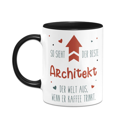 Bild: Tasse - So sieht der beste Architekt der Welt aus, wenn er Kaffee trinkt. Geschenkidee